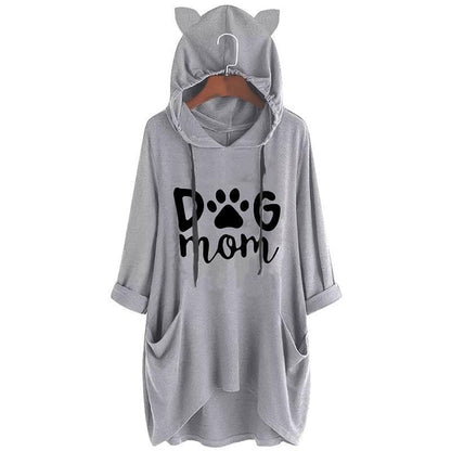 Oversize Hoodie with Dog Ears