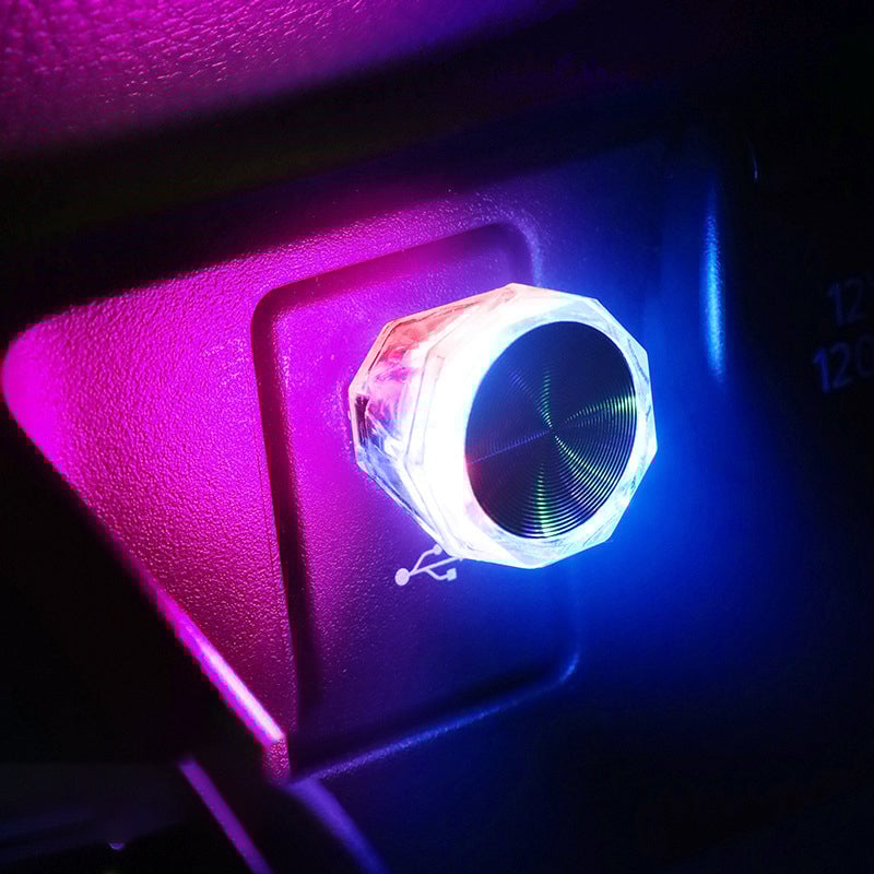 Car USB Color Ambience Light