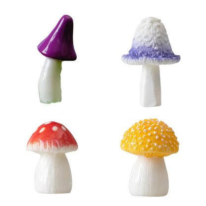 Simulation Mushroom Car Decoration