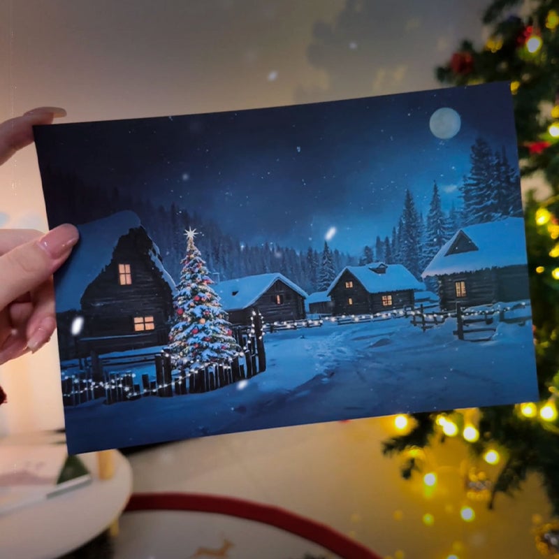 Warm Change Christmas Card