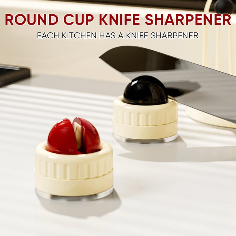 Mini Knife Sharpener with Suction Base