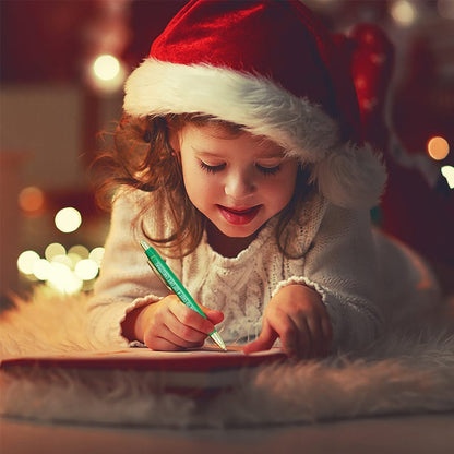 Retractable Christmas Multicolor Ballpoint Pen