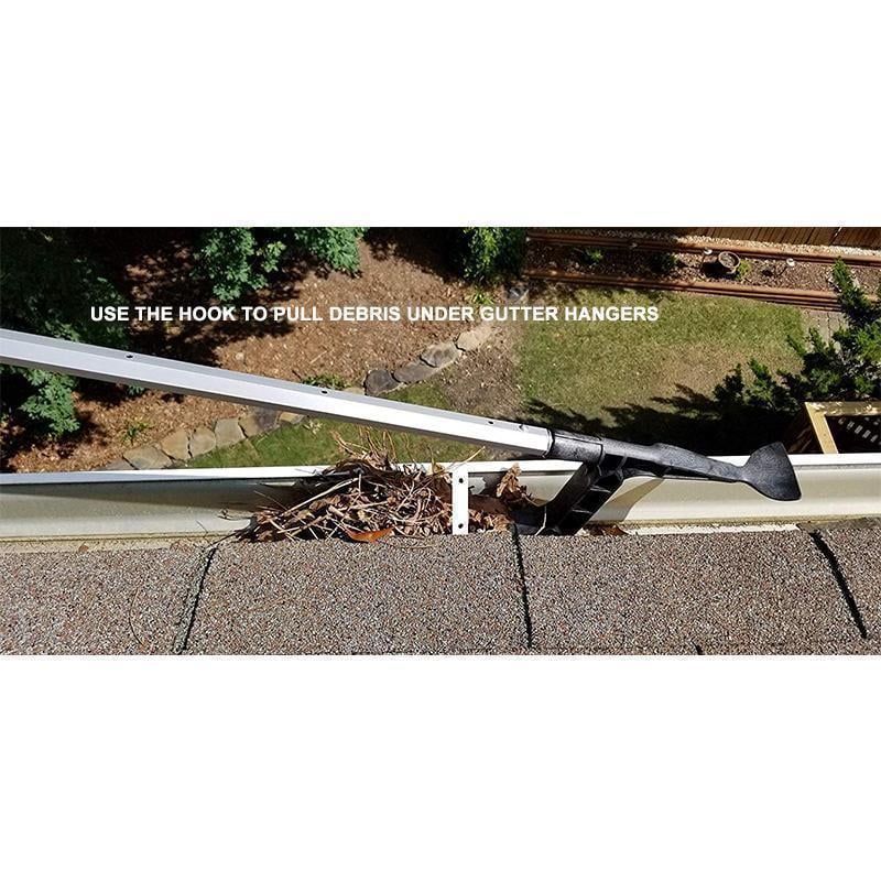 Ingenious Gutter Cleaning Tool - Spoon and Scoop