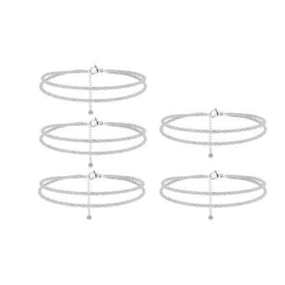 Women's Double Layered Anklet