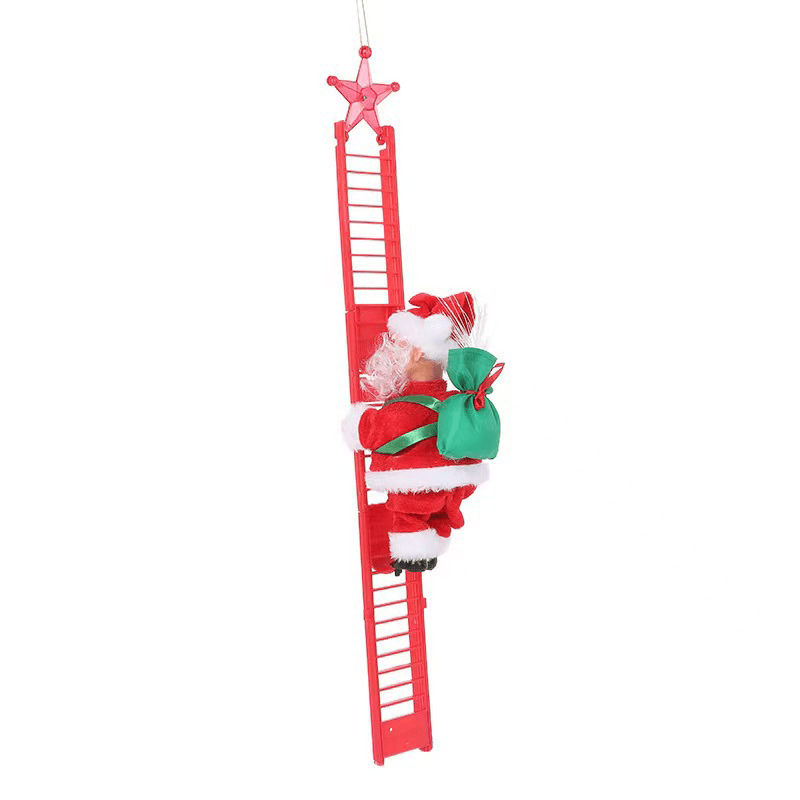 Climbing Santa Claus