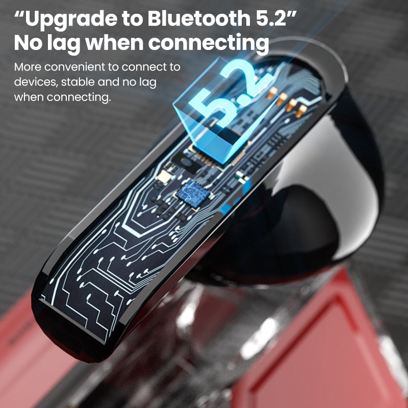 Semi-in-ear Design Wireless Headset