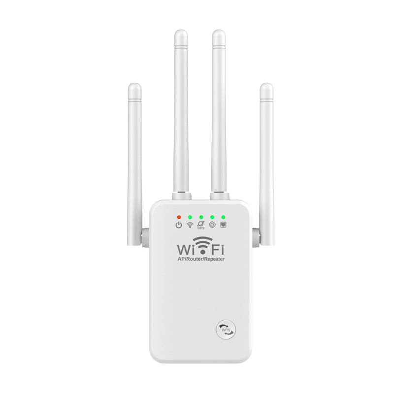 Upgraded 6-Antenna WiFi Extender 1200Mbps