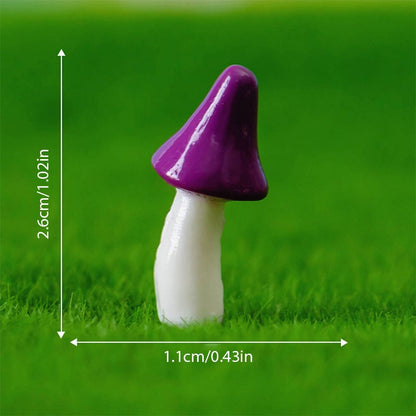 Simulation Mushroom Car Decoration