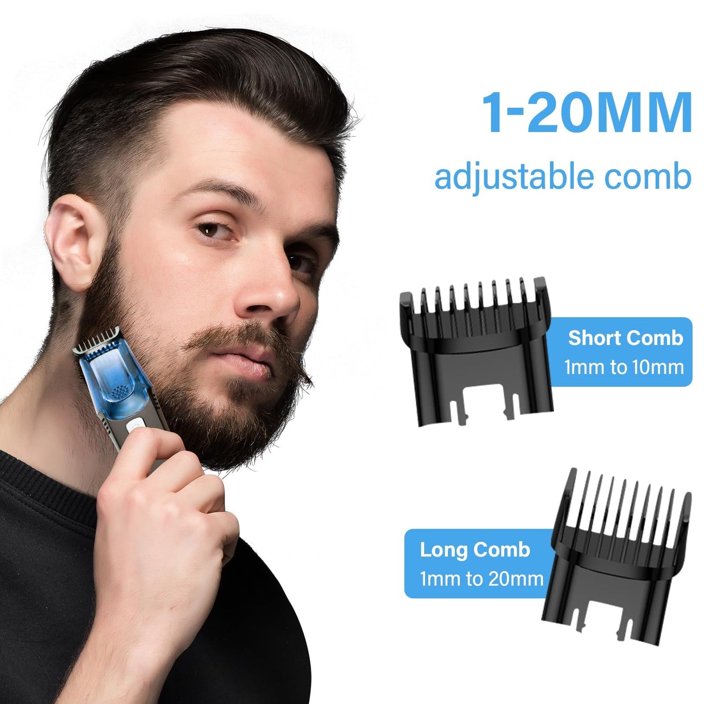 Sakerplus Beard Trimmer for Men