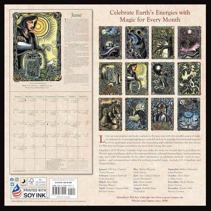 2025 Witches Calendar