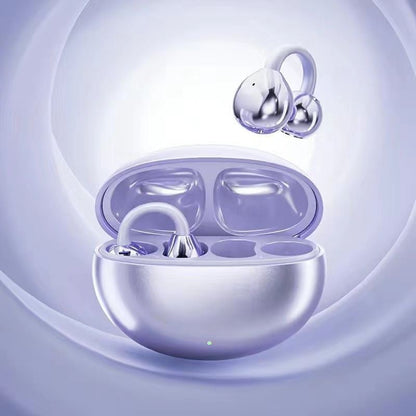 AI Translation Open Ear Clip Bluetooth Headphone