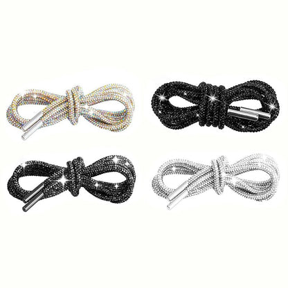 Rhinestone Glitter Shoe Laces