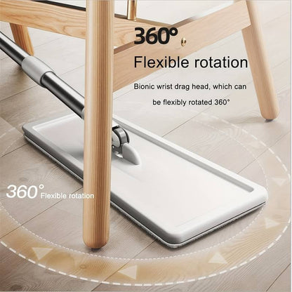 Sakerplus Mop and Bucket with Wringer Set