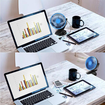 360° Mini Portable Personal Fan