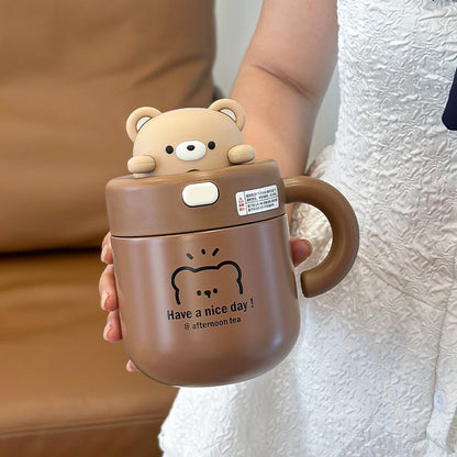 Bear Doll Insulated Water Cup