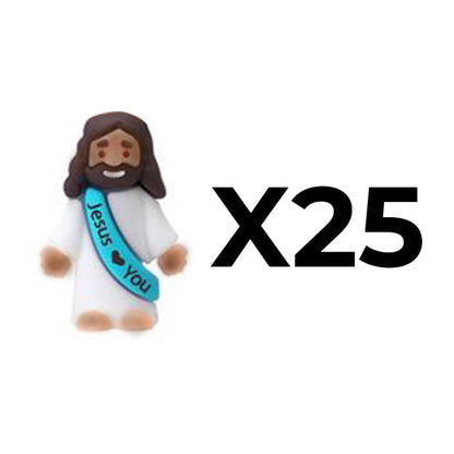 Mini Jesus Figurines -Dark Skin