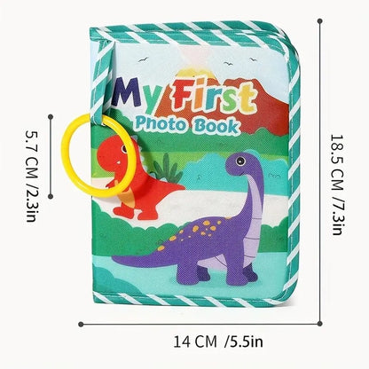 Mi primer álbum de fotos de bebé con espejo de seguridad