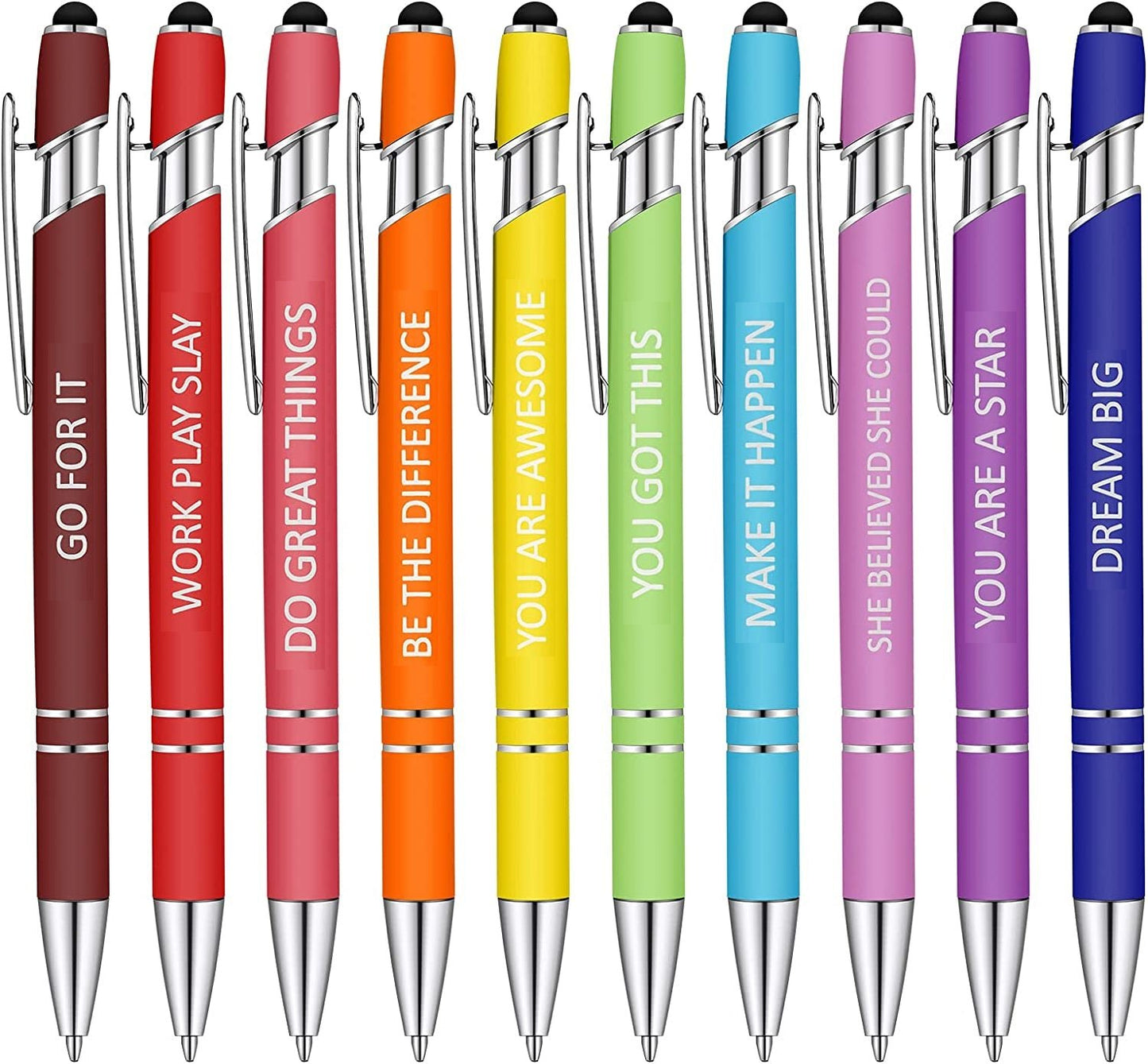 10 pcs Funny Office Pens(Black Ink)