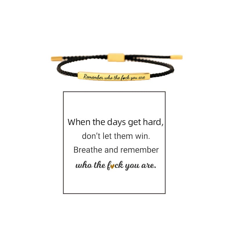 Pulsera Inspire ajustable trenzada