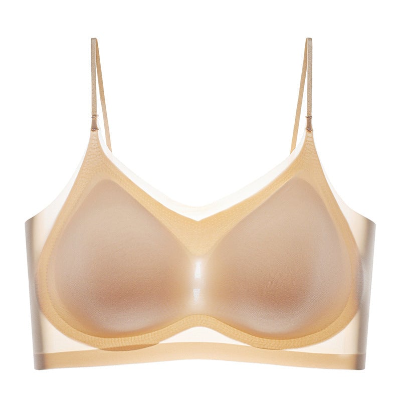 SUMMER SEAMLESS ULTRA-THIN PLUS SIZE ICE SILK COMFORT BRA