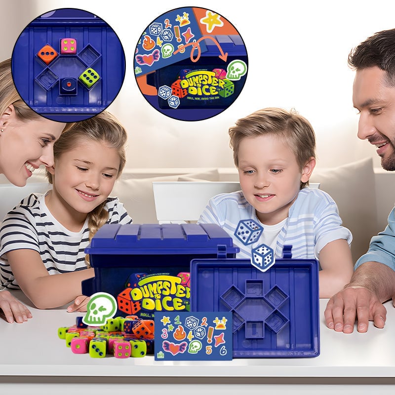 Dumpster Dice - Fast-Paced Family Dice Game