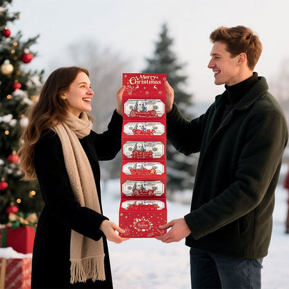 Foldable 6-Slot Christmas Red Envelope