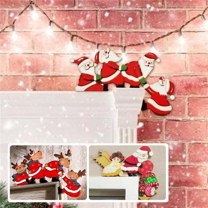 Funny Christmas Door Frame Decorations