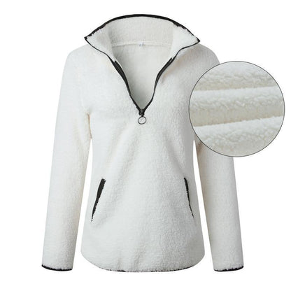 CASUAL LONG SLEEVE PATCHWORK ZIPPER OUTERWEAR