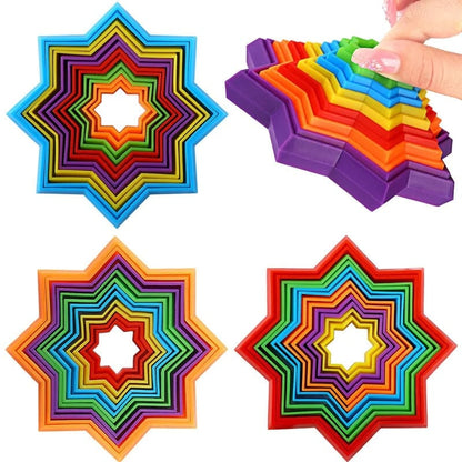 Magic Star Variety Jenga