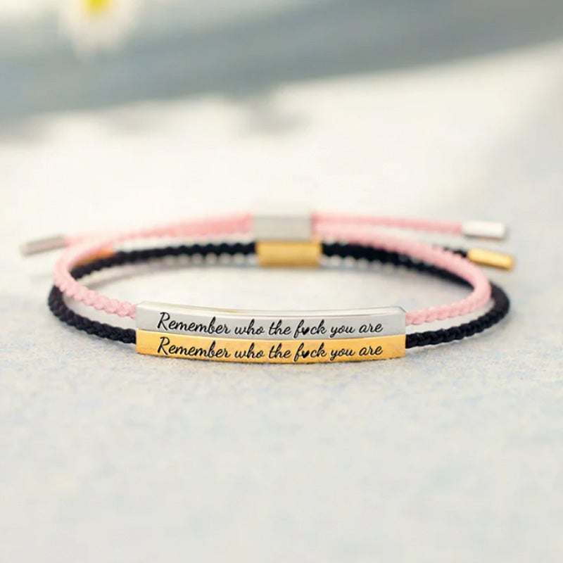 Pulsera Inspire ajustable trenzada