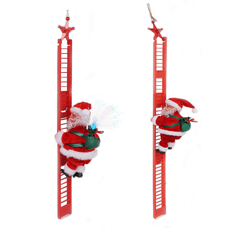 Climbing Santa Claus