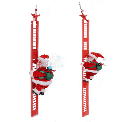 Climbing Santa Claus