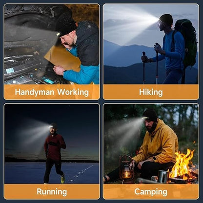 Smart Beanie with 3-Stage LED Lighting