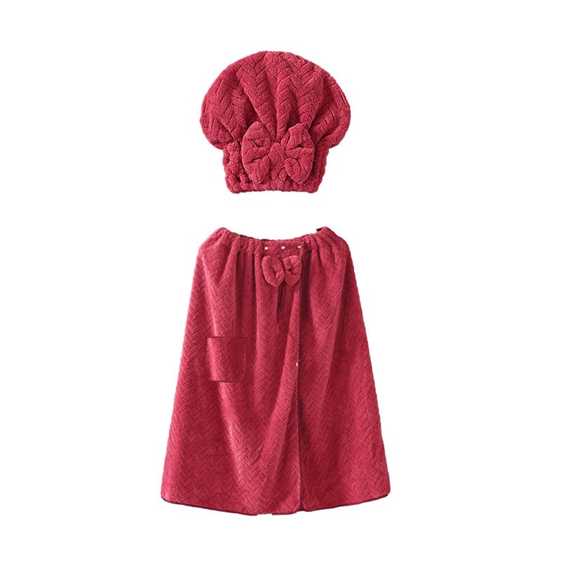 Plus Size Solid Color Bath Towel