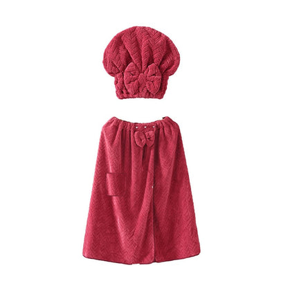 Plus Size Solid Color Bath Towel