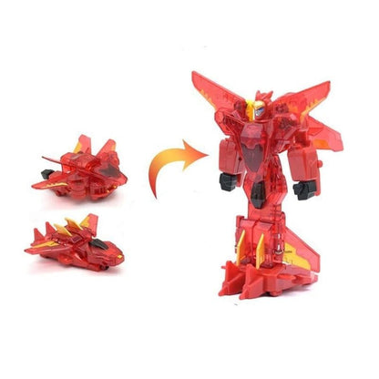 Magnetic Collision Deformation Car Toy