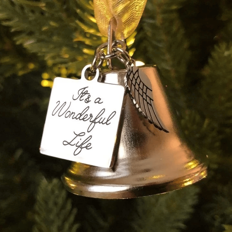 🎄EARLY CHRISTMAS SALE-49% OFF-Christmas ornaments angel wings bell-memorial christmas gift🎅
