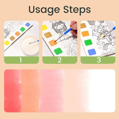 🎅Watercolor Coloring Notes🎁