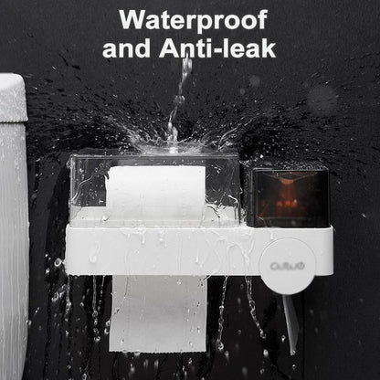 Waterproof storage tissue box