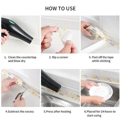 Kitchen Waterproof Mildew Tape