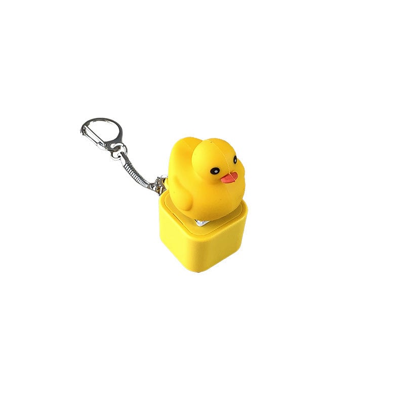 Duck Quacking Keychain