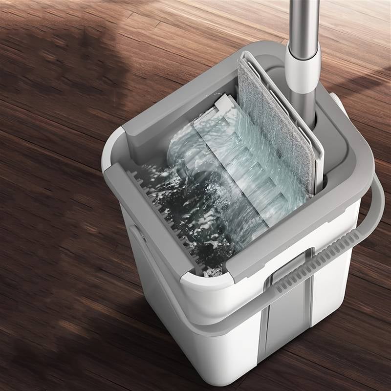 Sakerplus Mop and Bucket with Wringer Set