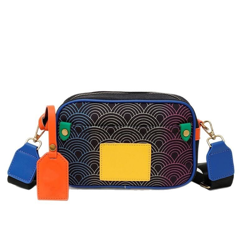 Gradient Print Crossbody Bag