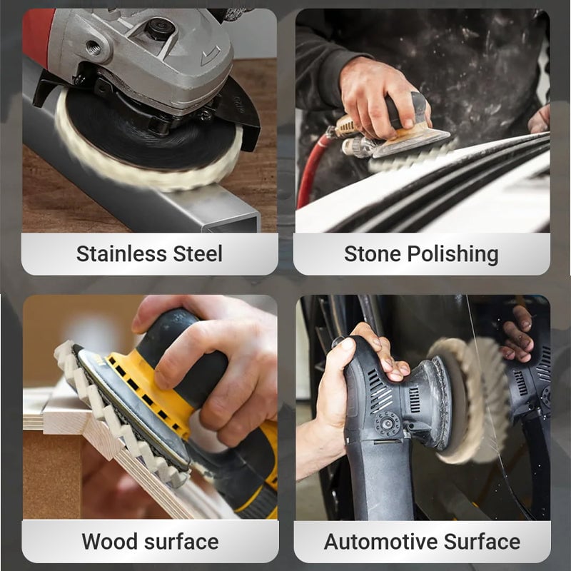 Wool Felt Flap Polishing Disc