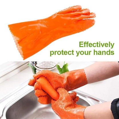 VEGETABLE CLEANER GLOVES