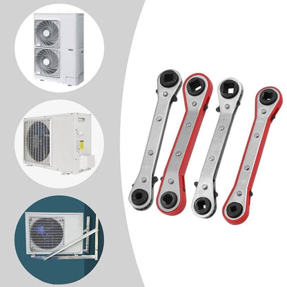 Maintenance Double-ended Square Ratchet Wrench