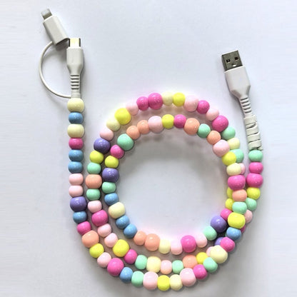 Pre-Sale：Beaded 2-in-1 Data Cable