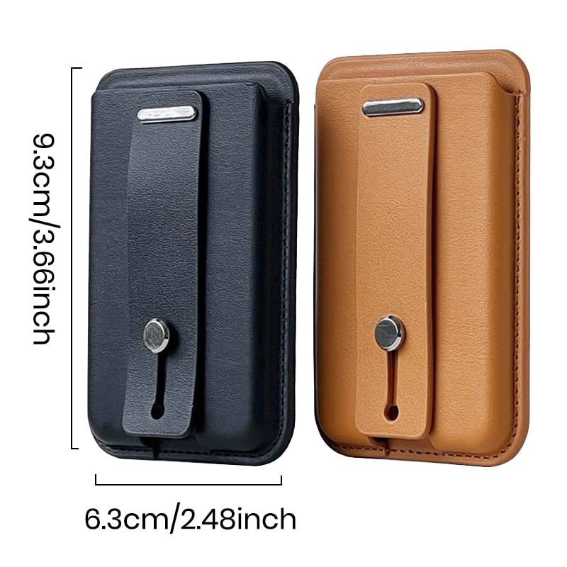 Magnetic Ring Stand Phone Card Holder