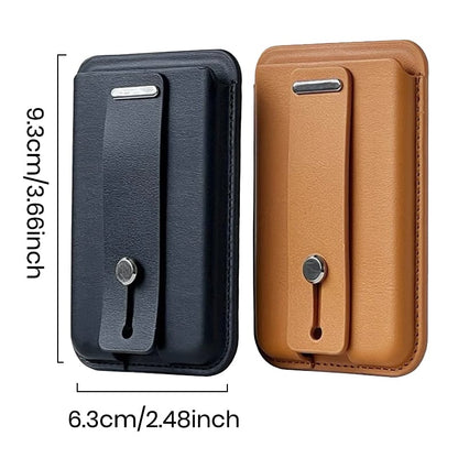 Magnetic Ring Stand Phone Card Holder