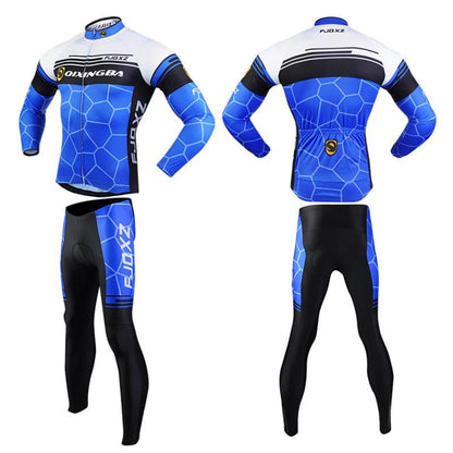 Summer wicking long-sleeved cycling suit
